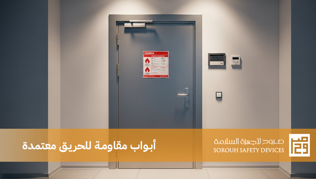 تركيب أبواب مقاومة للحريق