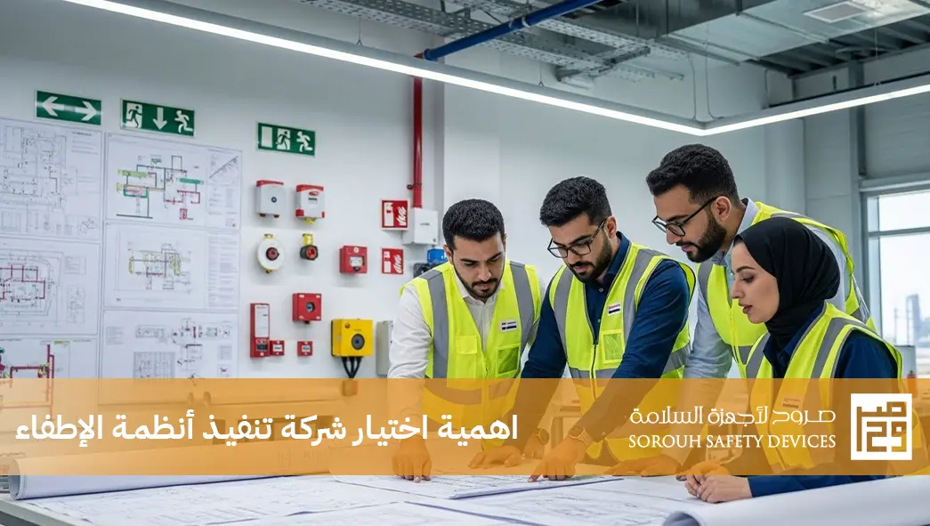 اختيار شركة تنفيذ أنظمة الإطفاء