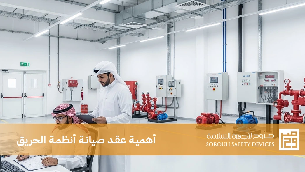 أهمية عقد صيانة أنظمة الحريق