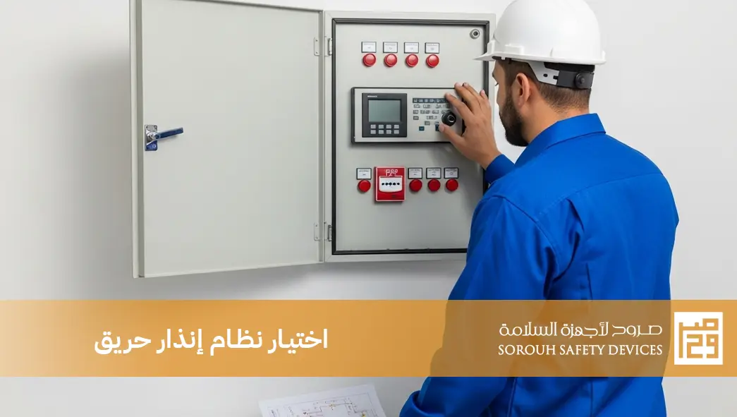 اختيار نظام إنذار حريق