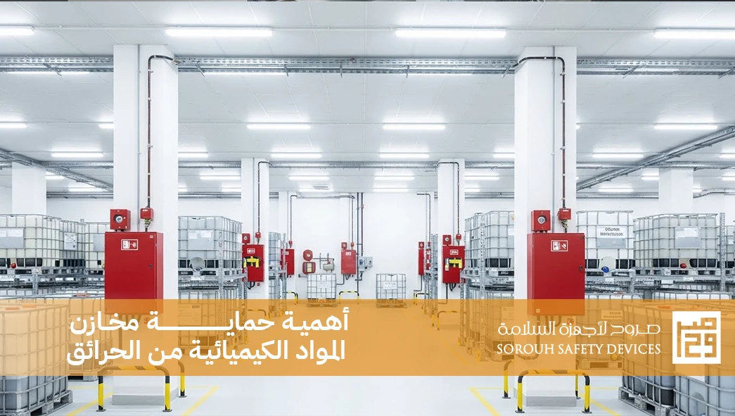 حماية مخازن المواد الكيميائية من الحرائق