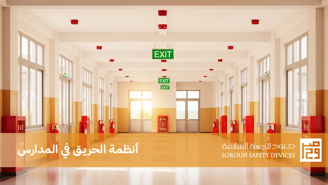 أنظمة الحريق في المدارس